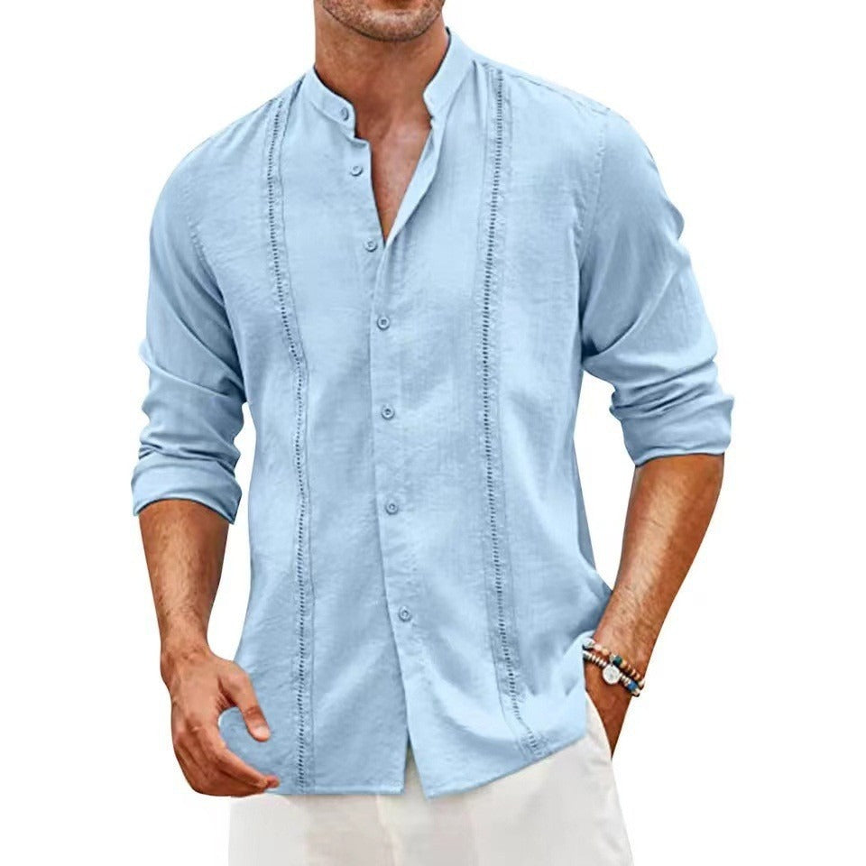 Casual Stand Collar Shirt