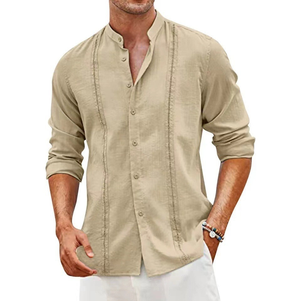 Casual Stand Collar Shirt