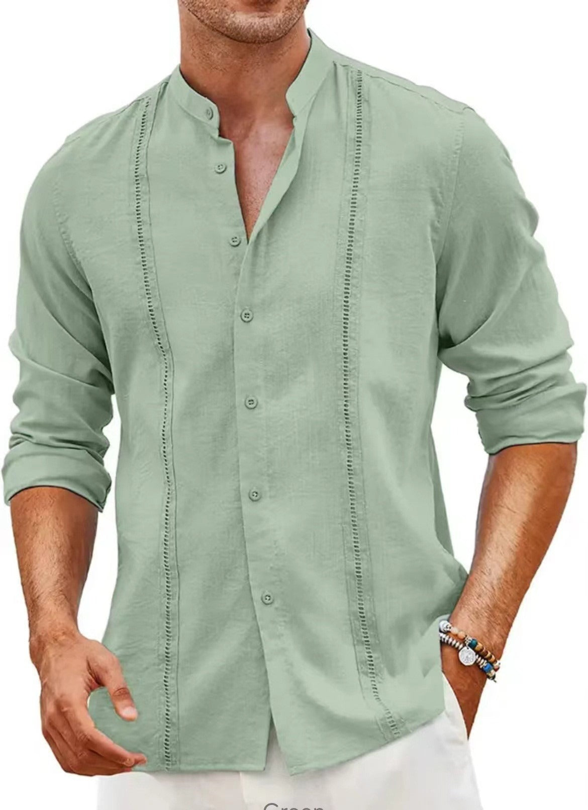 Casual Stand Collar Shirt