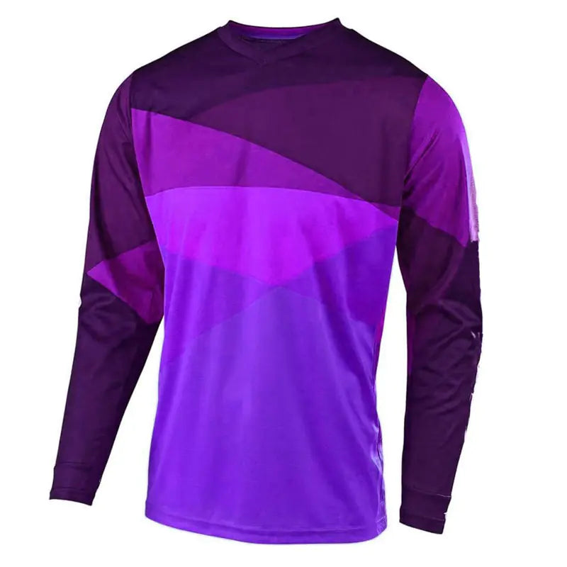 Men's Long-Sleeved Mountain Bike Cycling Jersey Jacket