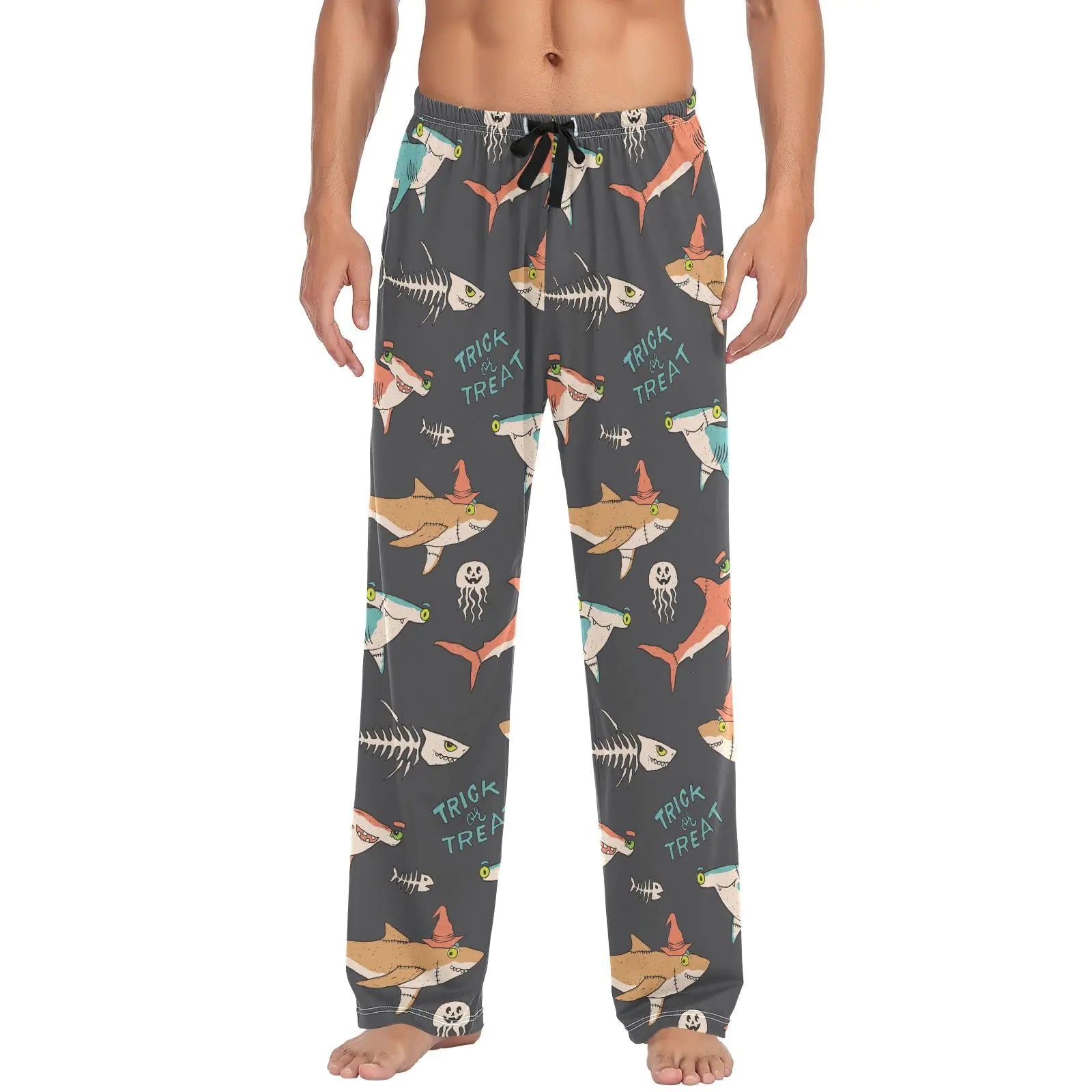 Men's Pajama Pants - Straight Leg Lounge Bottoms with Pockets