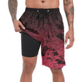 Men's Swim Trunks with Compression Liner - 9 Inch Quick Dry Board Shorts
