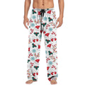Men's Christmas Pajama Pants - Holiday Plaid Lounge Pants with Pockets