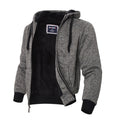 Big and Tall Mens Jacket Zip Front Sherpa Lined Winter Warm Thermal Fleece Workout Hoodie Olive 5XL