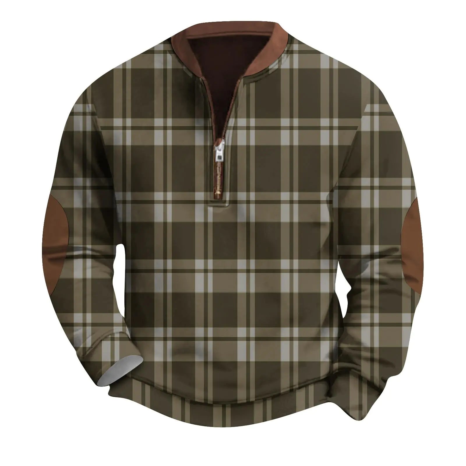 Men's 3D Printed Sweatshirt - Casual Graphic Pullover Hoodie