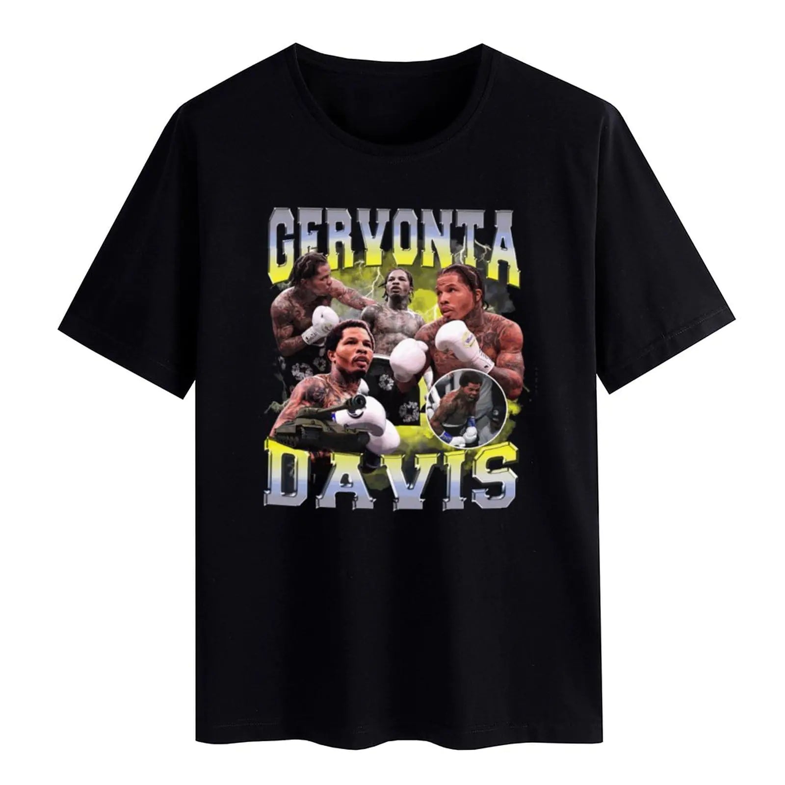 Men's Heavyweight Crew Neck T-Shirt - Soft Cotton Short Sleeve Tee